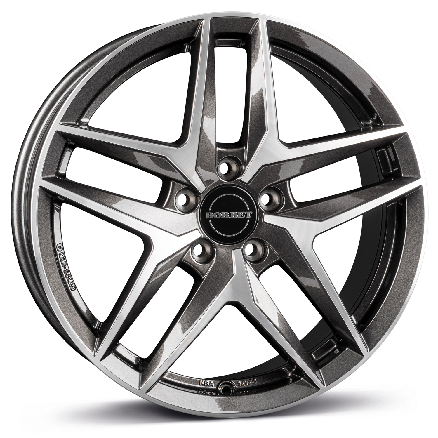 Borbet Felni Z 8,0x19 ET30 5x112 19 Coll mistral anthracite glossy pol