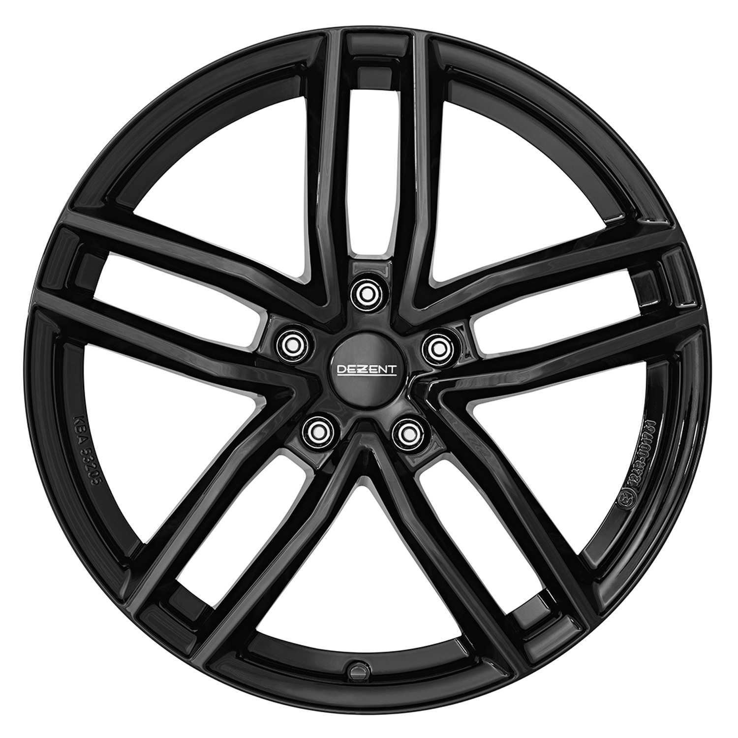 DEZENT Felni TR black 8.0x18 ET38 5x112 18 Coll