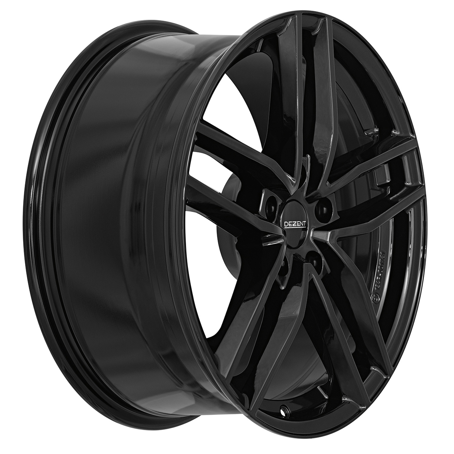 DEZENT Felni TR black 8.0x18 ET38 5x112 18 Coll