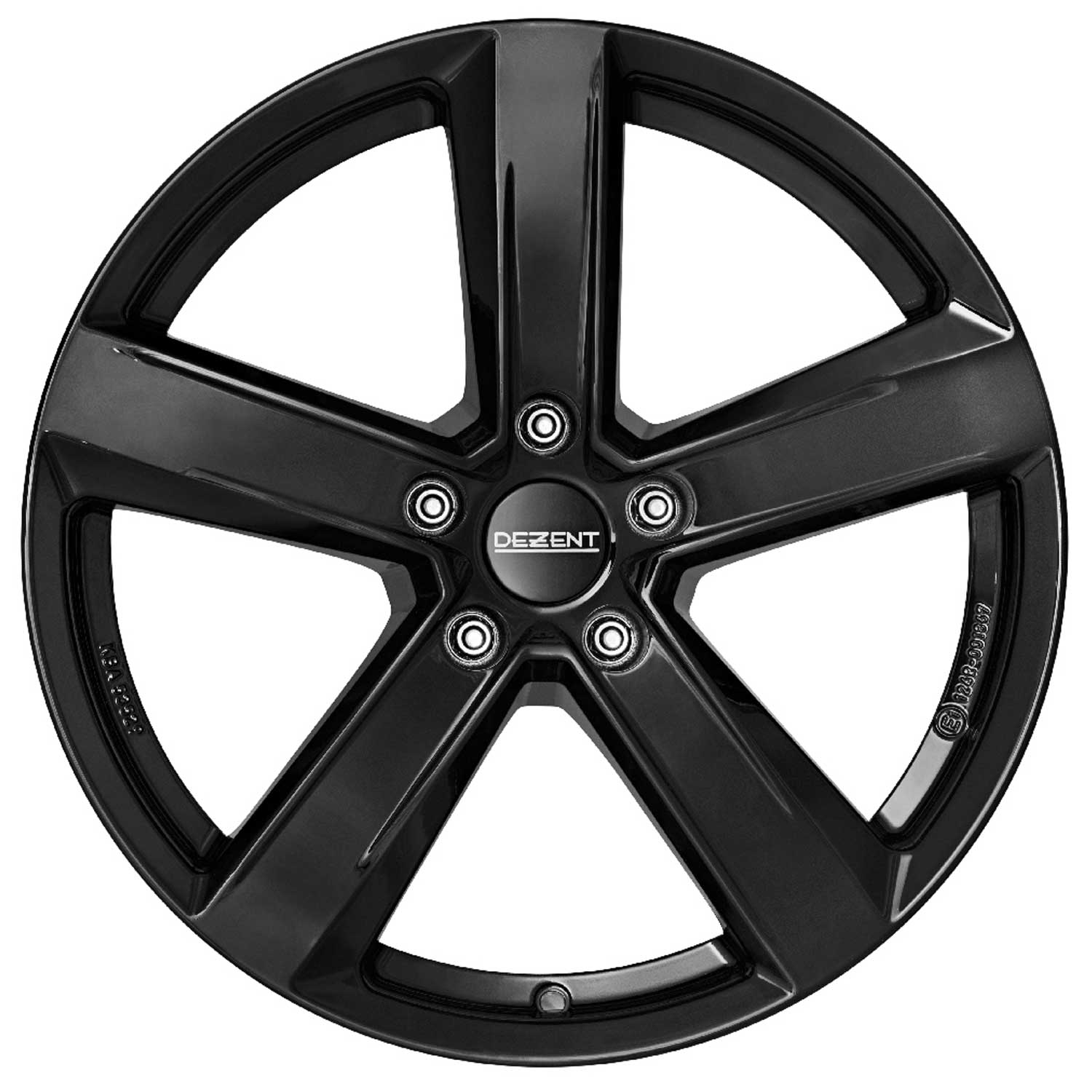DEZENT Felni TU black 6.5x17 ET43 5x112 17 Coll