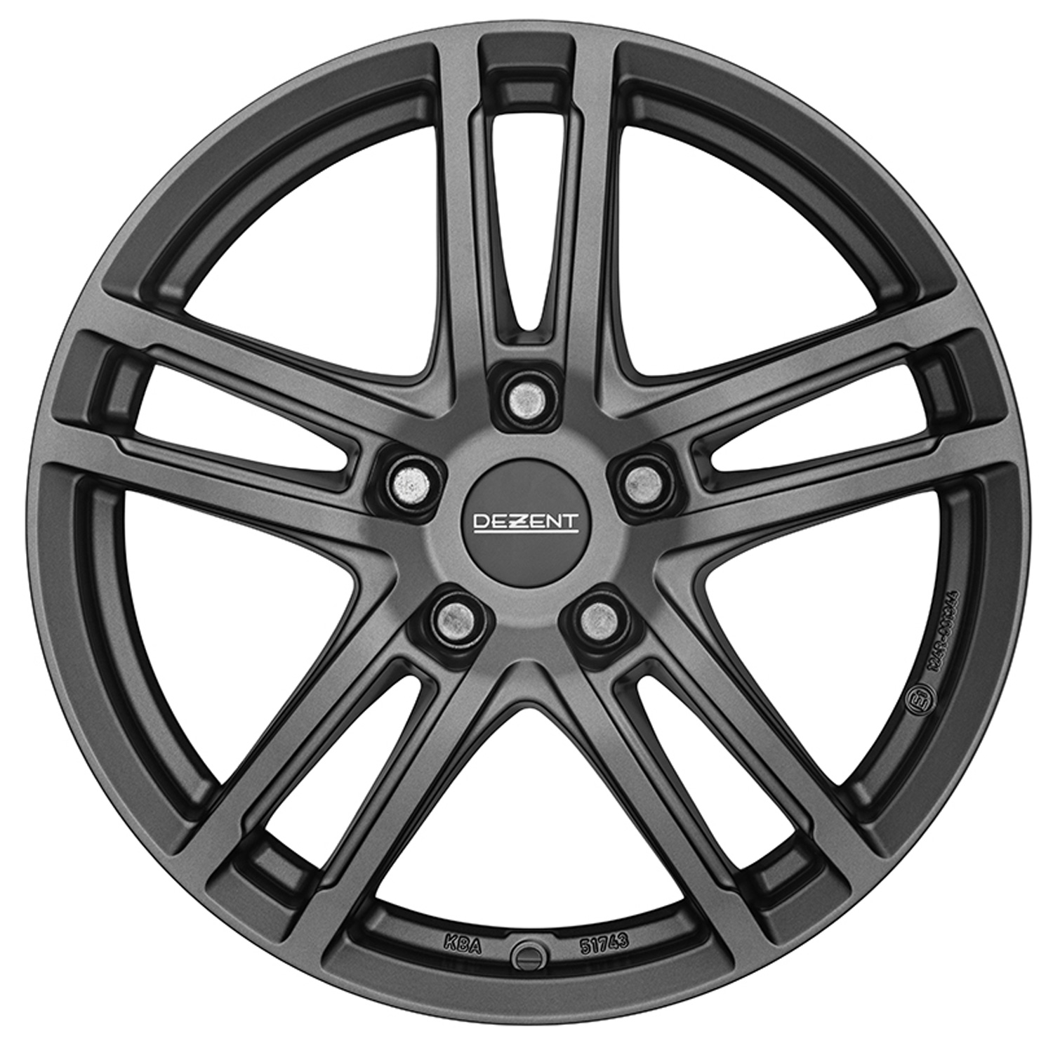 DEZENT Felni TZ graphite 7.0x17 ET41 5x112 17 Coll