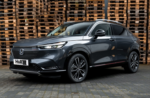 Honda HR-V 3 Hybrid H&R sportrugóval felszerelve